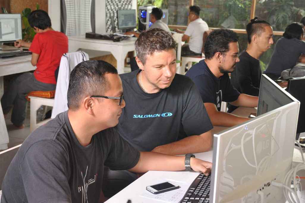 Une collaboration basée sur la confiance, Tri Eko et Andrea Koch