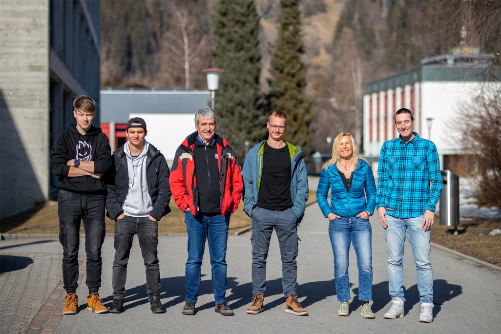 Photo de groupe, Pini Group AG/HMQ AG à Ilanz