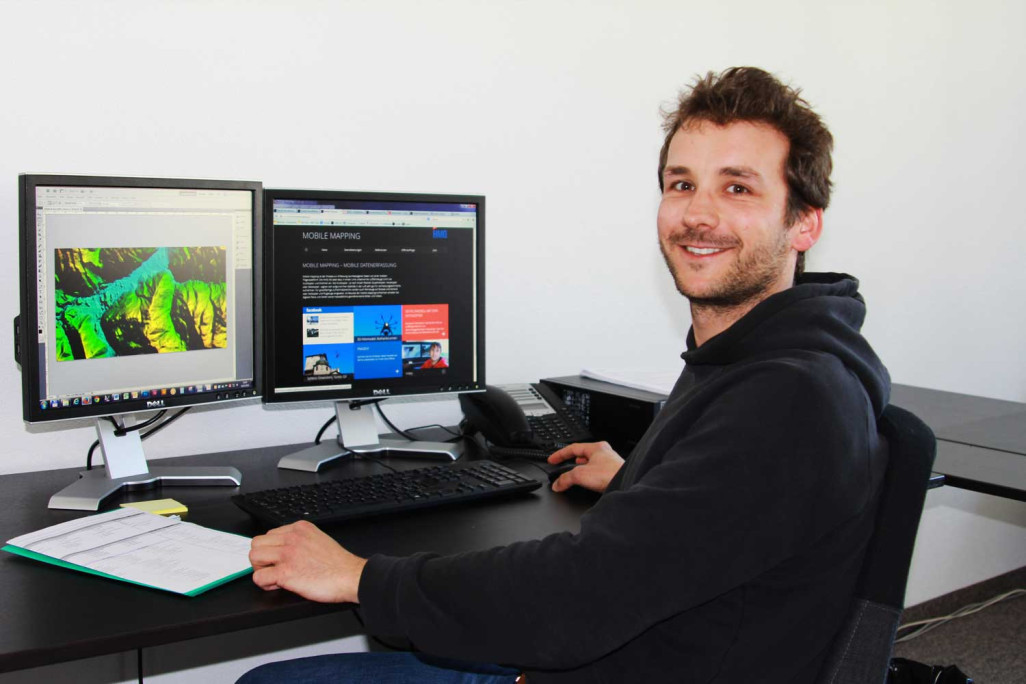 Sebastian Knechtel, ingénieur en géomatique, HMQ AG