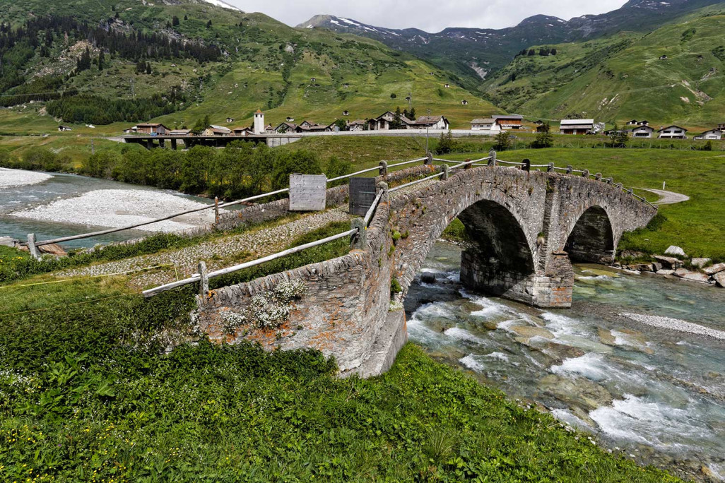 Photo «Alte Landbrugg», Hinterrhein GR
