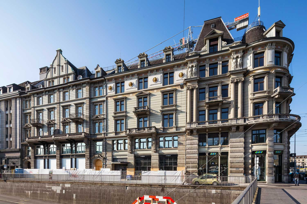 Immeubles commerciaux Bahnhofplatz Zurich