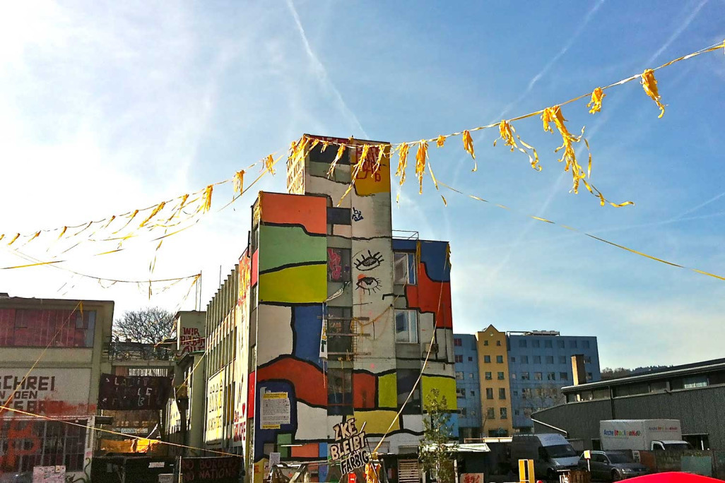 Site Labitzke Vue avant démolition