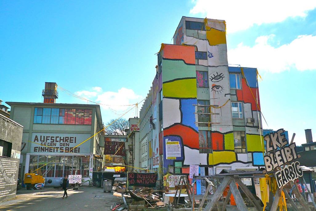 Site Labitzke Vue avant démolition