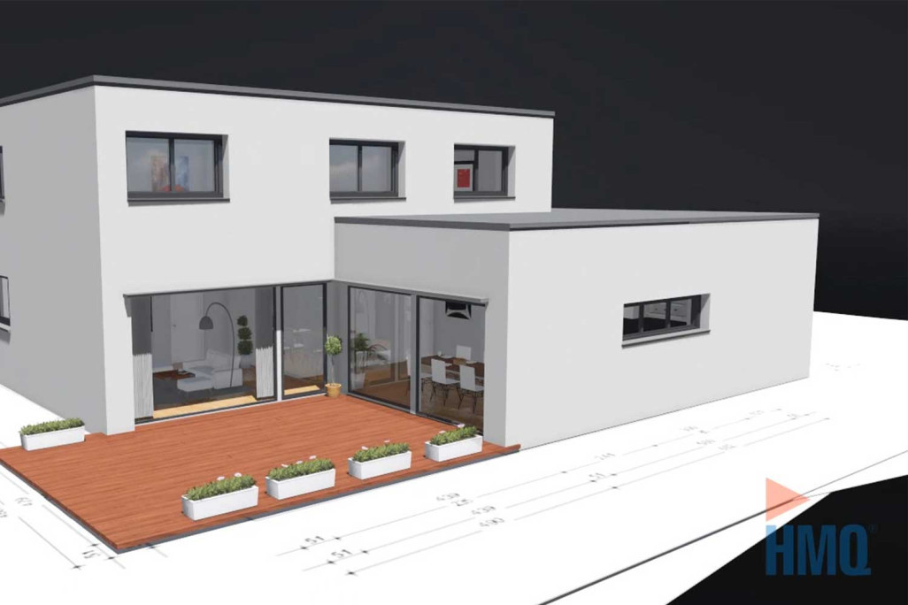 Bâtiments en 3D, HMQ AG