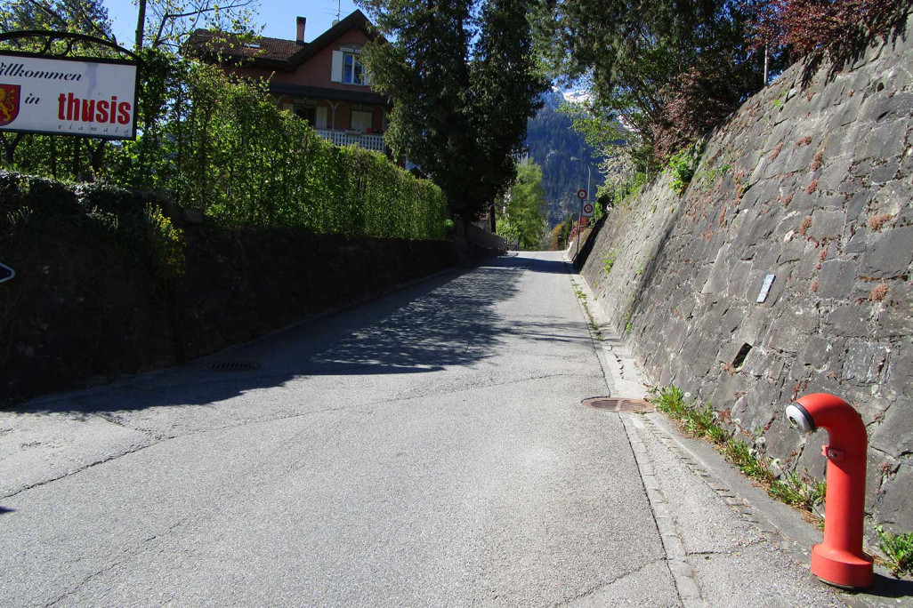 Réfection de l'Alte Strasse à Thusis, HMQ