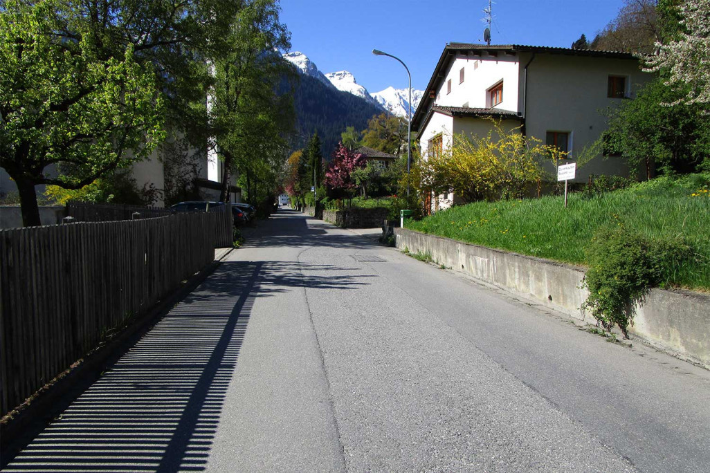 Réfection de l'Alte Strasse à Thusis, HMQ