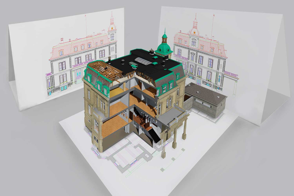 architecture0.16, Zurich ZH Villa « Windegg », HMQ AG