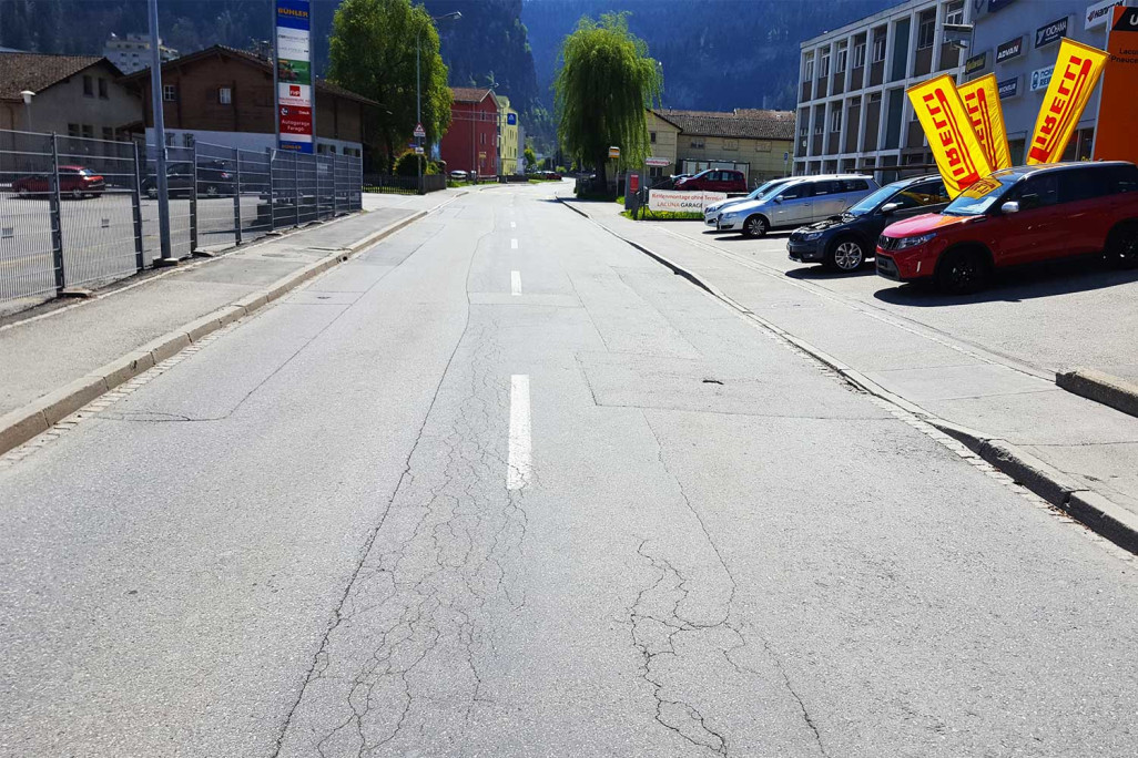 Thusis Rénovation de la Compognastrasse HMQ