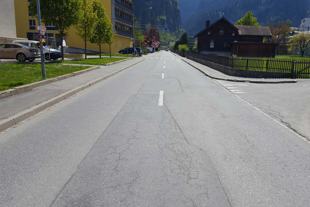 Thusis Rénovation de la Compognastrasse HMQ