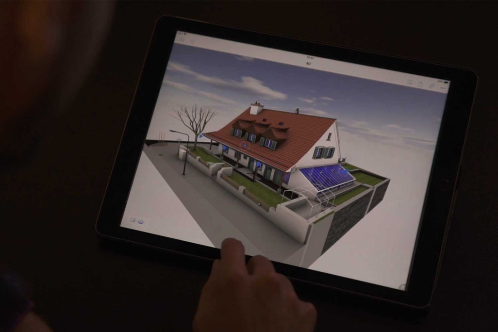 BIMx courte vidéo, modèle 3D sur tablette, HMQ AG