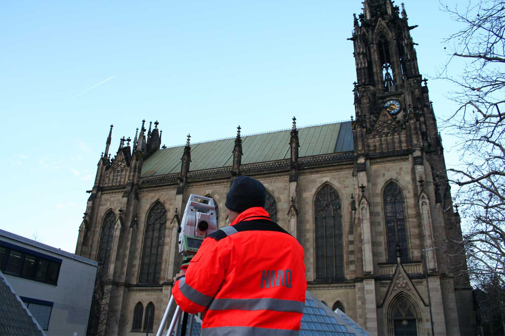 Relevé du bâtiment, Église Sainte-Élisabeth à Bâle, HMQ AG, Andrea Koch