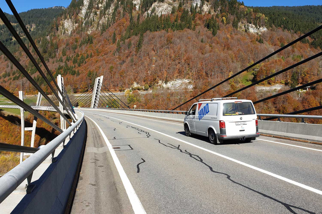 Géomonitoring, assainissement du tunnel Gotschna à Klosters, HMQ AG