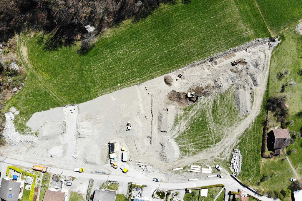 Viabilisation de la zone à bâtir St. Agatha, Scharans, HMQ AG