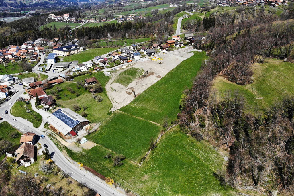 Aménagement d'un terrain à bâtir, Scharans, HMQ AG