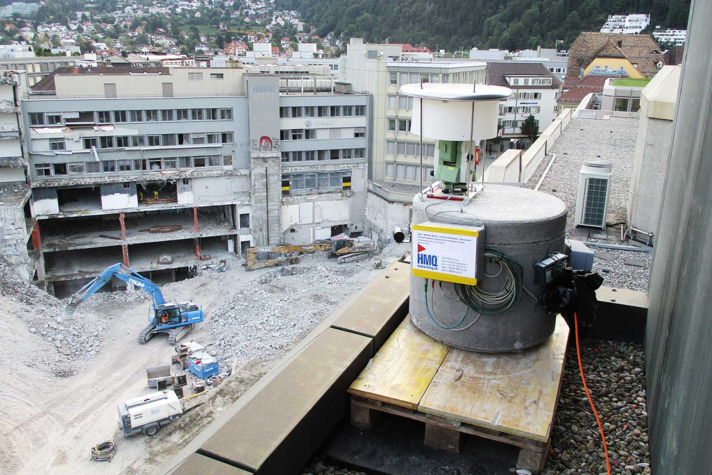 Coire, Steinbock Geomonitoring, HMQ AG