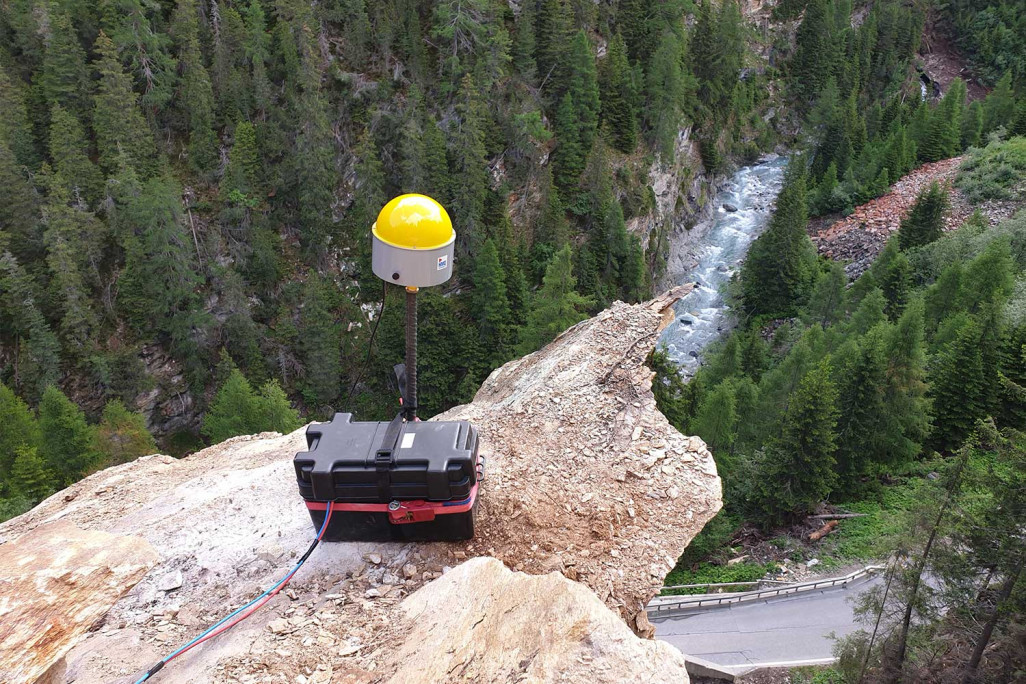 Capteur GNSS pour géomonitoring, HMQ AG