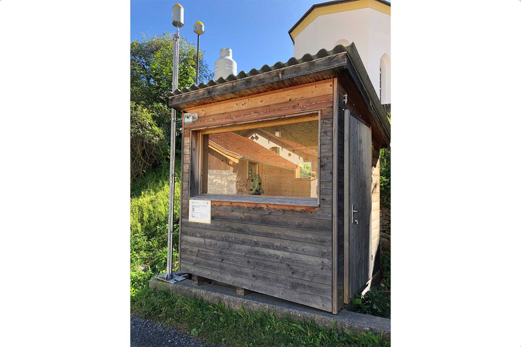 Brienz/Brinzauls GR, station de mesure du village, HMQ AG