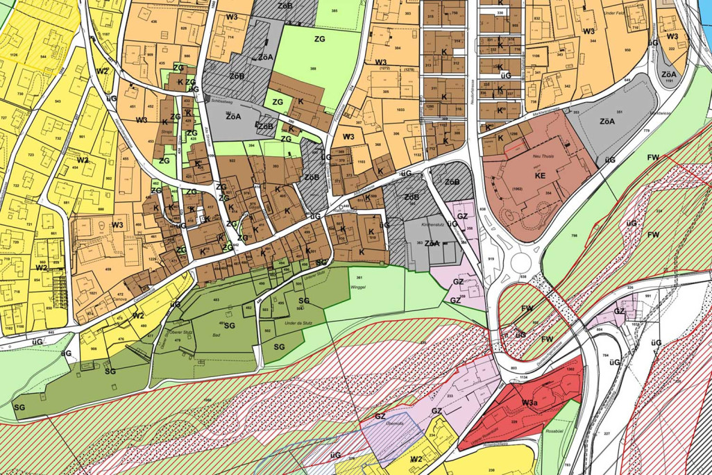 Géoportail, plan de zone, HMQ AG