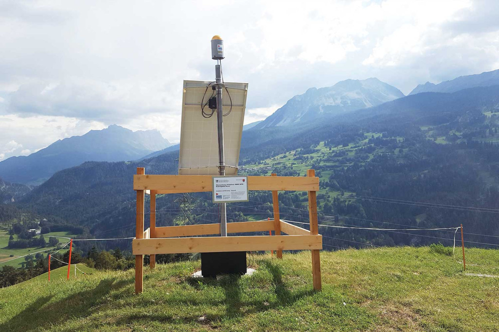 Surveillance GPS, solutions de surveillance des risques naturels, HMQ AG