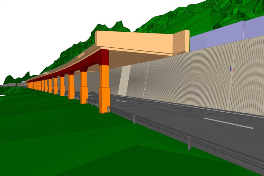 Modèle BIM d'infrastructure, HMQ AG
