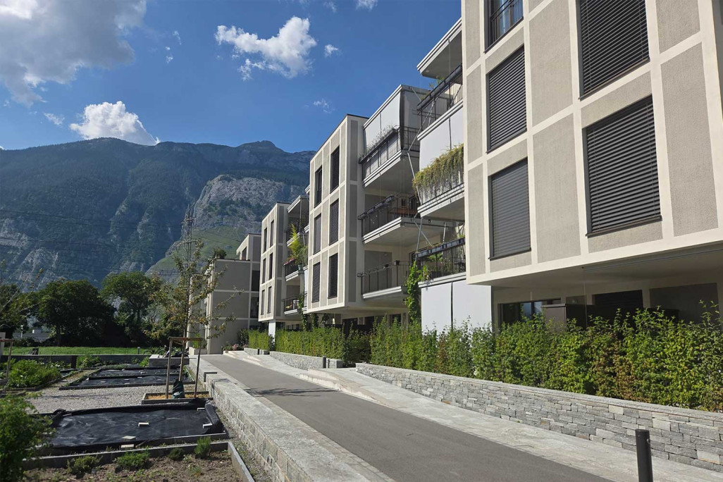 Kleinbruggen Chur, norme de durabilité, gestion de projet, HMQ AG