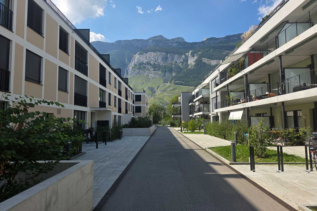 Kleinbruggen Coire, gestion de projet 3e étape, HMQ AG