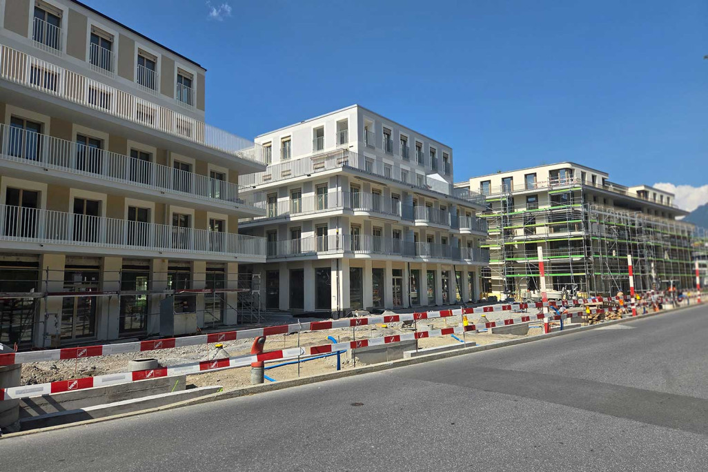 Kleinbruggen Coire, développement urbain 3e étape, HMQ AG