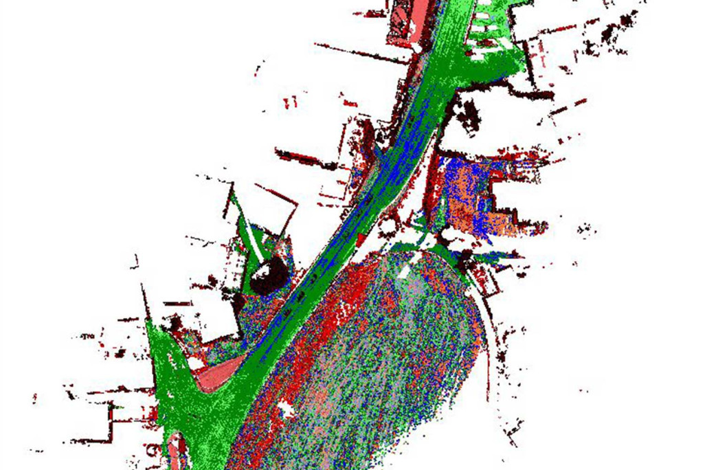 Résultats du nuage de points de cartographie mobile, HMQ AG