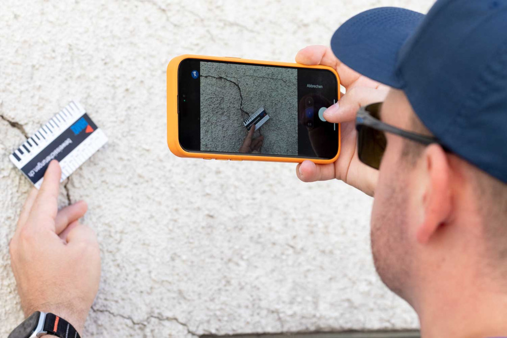 Tomas Kerekes, prise de preuves avec la nouvelle application de conservation des preuves, HMQ AG