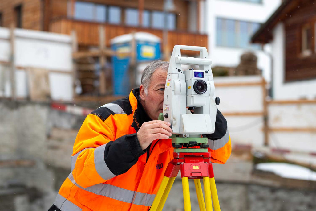 Andi Beck, tachymétriste, 30 ans chez HMQ AG