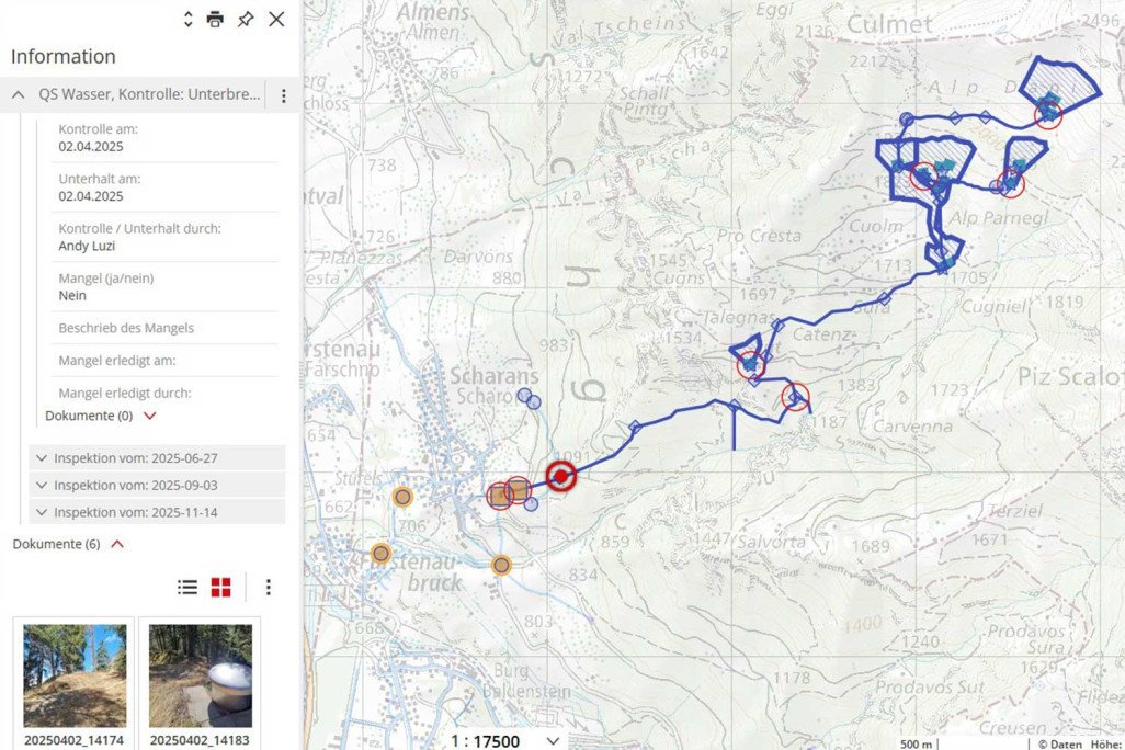 WebGIS, assurance qualité de l'eau potable sur le géoportail, HMQ AG