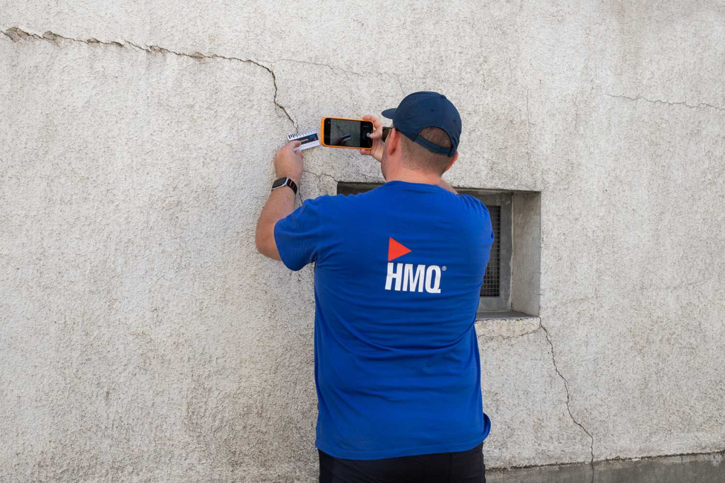 Conservation des preuves, relevé des fissures, HMQ AG