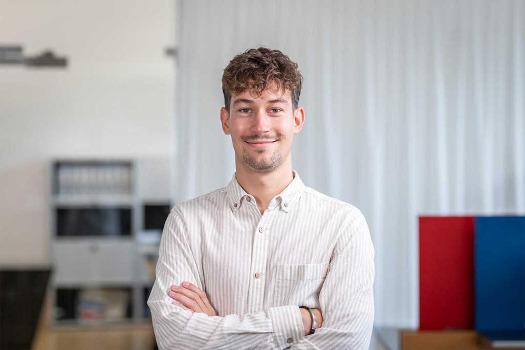 Elias Haussener, responsable du site de Bienne, HMQ AG