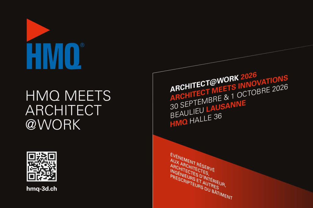 HMQ AG au salon architect@work à Lausanne