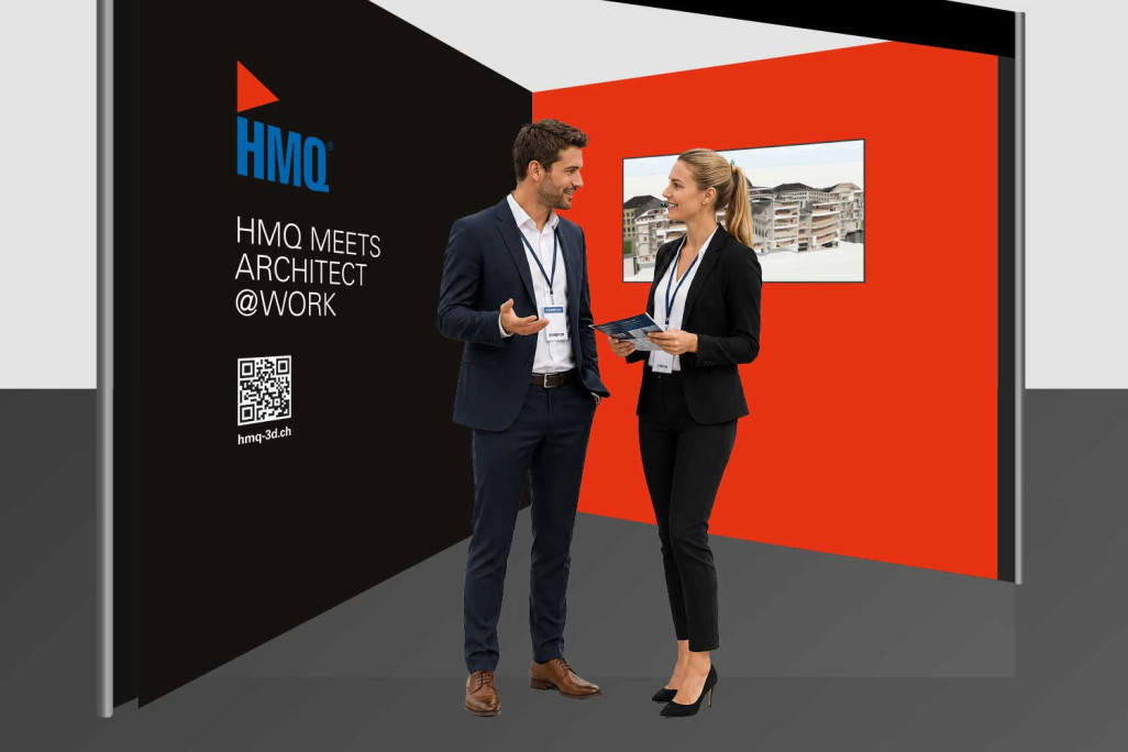 HMQ AG sur le stand architect@work à Lausanne